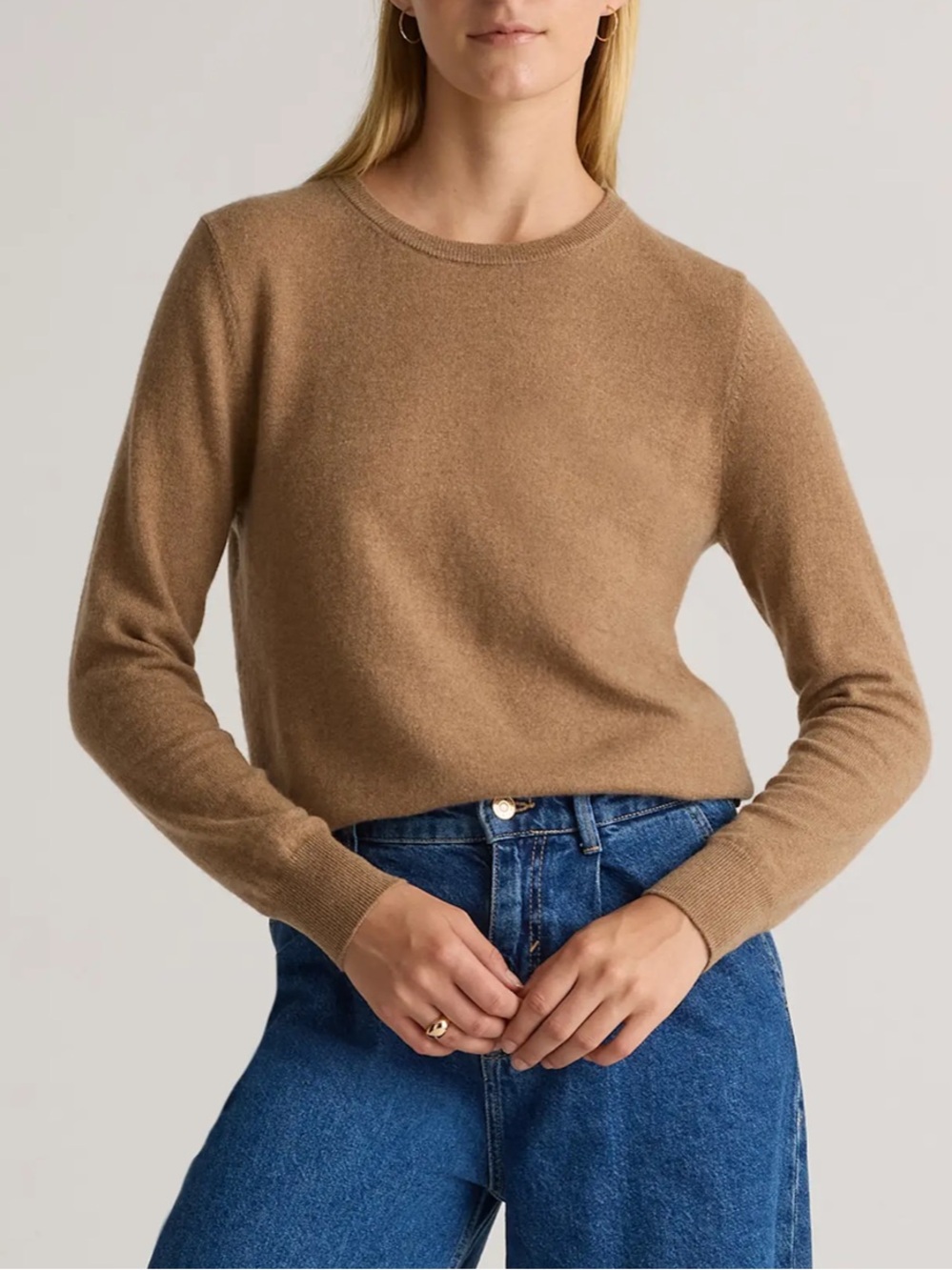 Quince 100% Cashmere Sweater L
